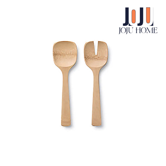 JoJu Home - Short Bamboo Salad Servers