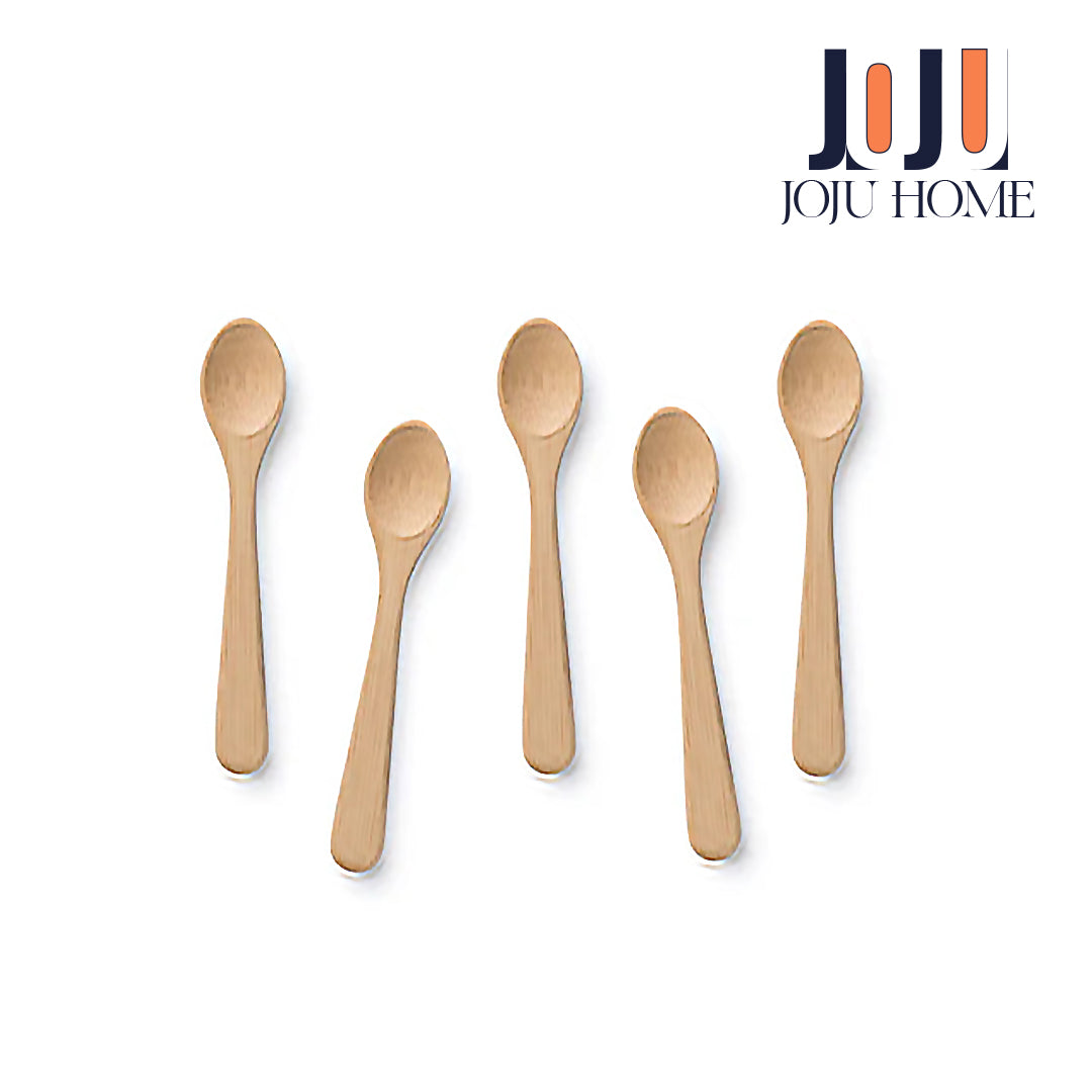 JoJu Home - Bamboo Teaspoons (set of 5)